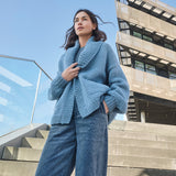 Jacke Winter Softness ♥ Look Book 19 - Modell 1 ♥ - Lana Grossa (Anleitung zum Strickset)