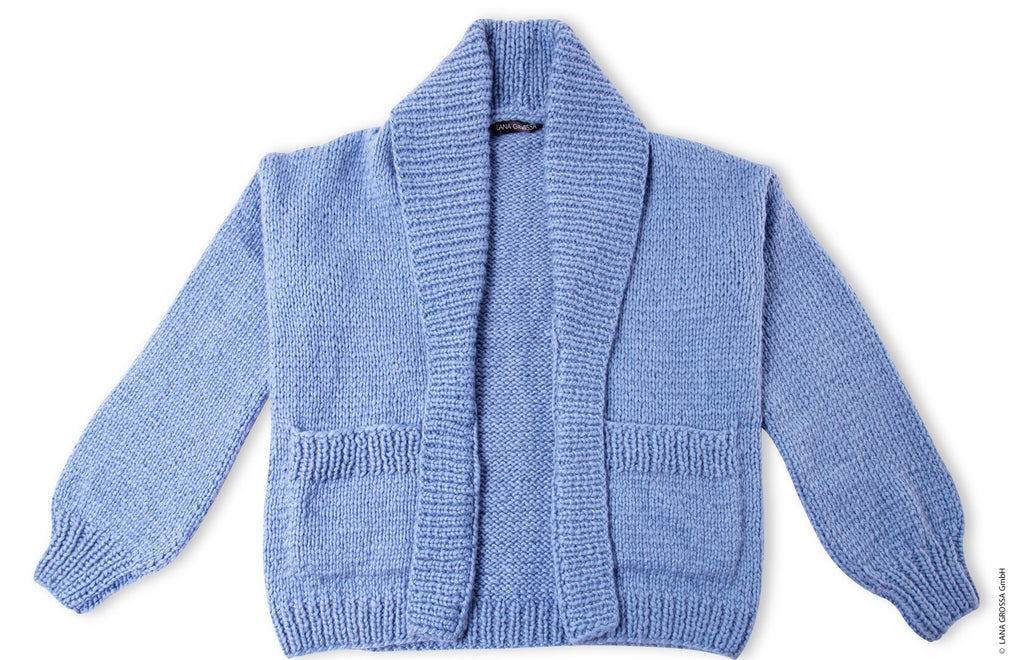 Jacke Winter Softness ♥ Look Book 19 - Modell 1 ♥ - Lana Grossa (Anleitung zum Strickset)