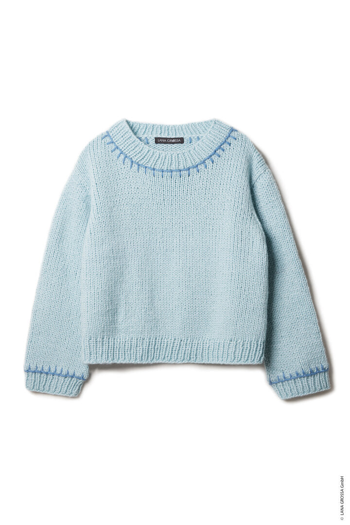 Pullover Wintersoftness ♥ Lookbook 19 - Modell 2 ♥ - Lana Grossa (Anleitung zum Strickset)