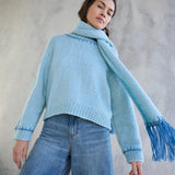 Pullover Wintersoftness ♥ Lookbook 19 - Modell 2 ♥ - Lana Grossa (Anleitung zum Strickset)