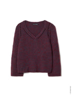 V-Pullover Winter Softness & Silkhair ♥ Nera No 1- Modell 2 -Lana Grossa ♥ (Anleitung zum Strickset)