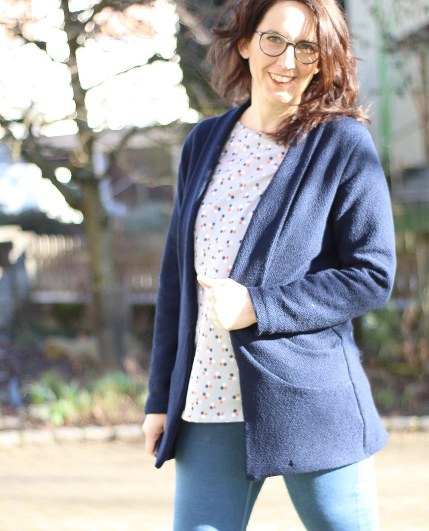 Designbeispiel: lillesol women No.52 Frühlings-Cardigan