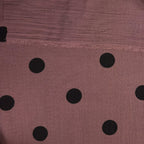 Musselin/Double Gauze "Polka Dots" - Eigenproduktion l&p - beere