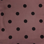 Musselin/Double Gauze "Polka Dots" - Eigenproduktion l&p - beere