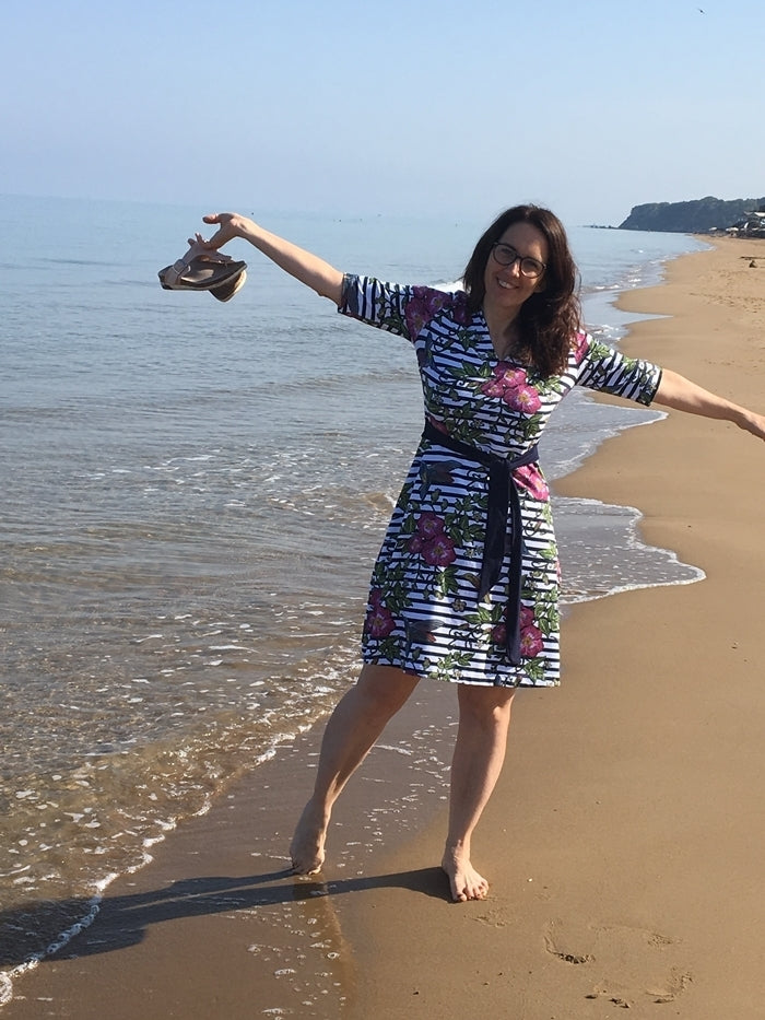 Ebook /Schnittmuster lillesol women No.44 Kleid & Shirt Miaflora *mit Video Nähanleitung