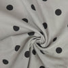 Musselin/Double Gauze "Polka Dots" - Eigenproduktion l&p - helles beige