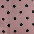 Musselin/Double Gauze "Polka Dots" - Eigenproduktion l&p - altrosa