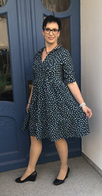 Designbeispiel: lillesol women No.64 Biesen-Kleid & Tunika "Laurelia" mit Video-Nähanleitung
