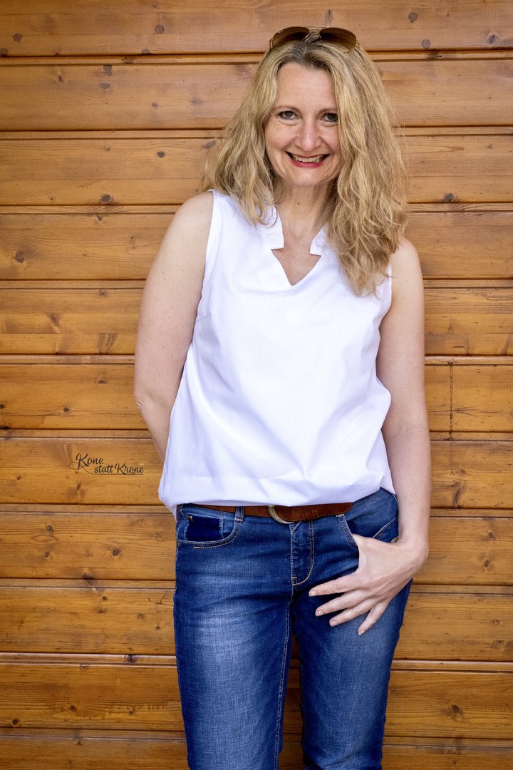 Designbeispiel: lillesol women No.72 Sommerbluse "Lavina"
