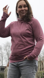 Designbeispiel: lillesol women No.39 Raglan-Hoodie