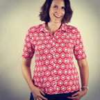 Designbeispiel: lillesol women No.57 Jerseybluse Leanna