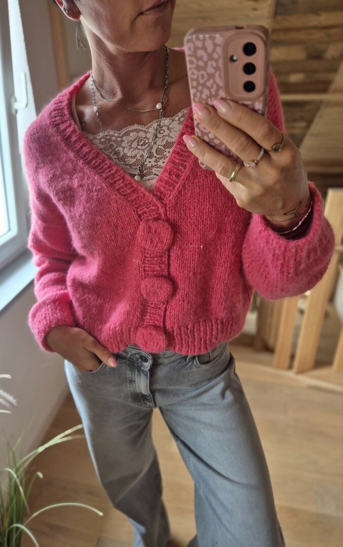Designbeispiel: Ebook / Strickanleitung lillesol knits No.2 Cardigan "Lövvind"