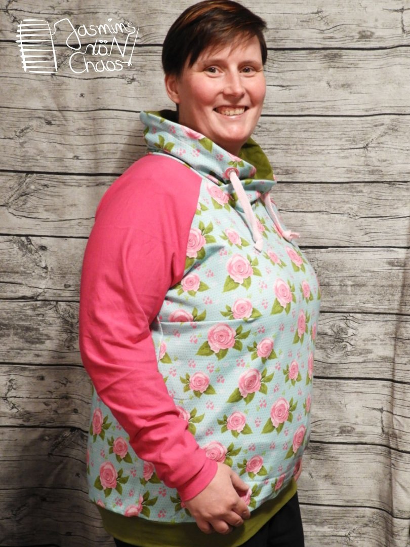 Designbeispiel: lillesol women No.39 Raglan-Hoodie