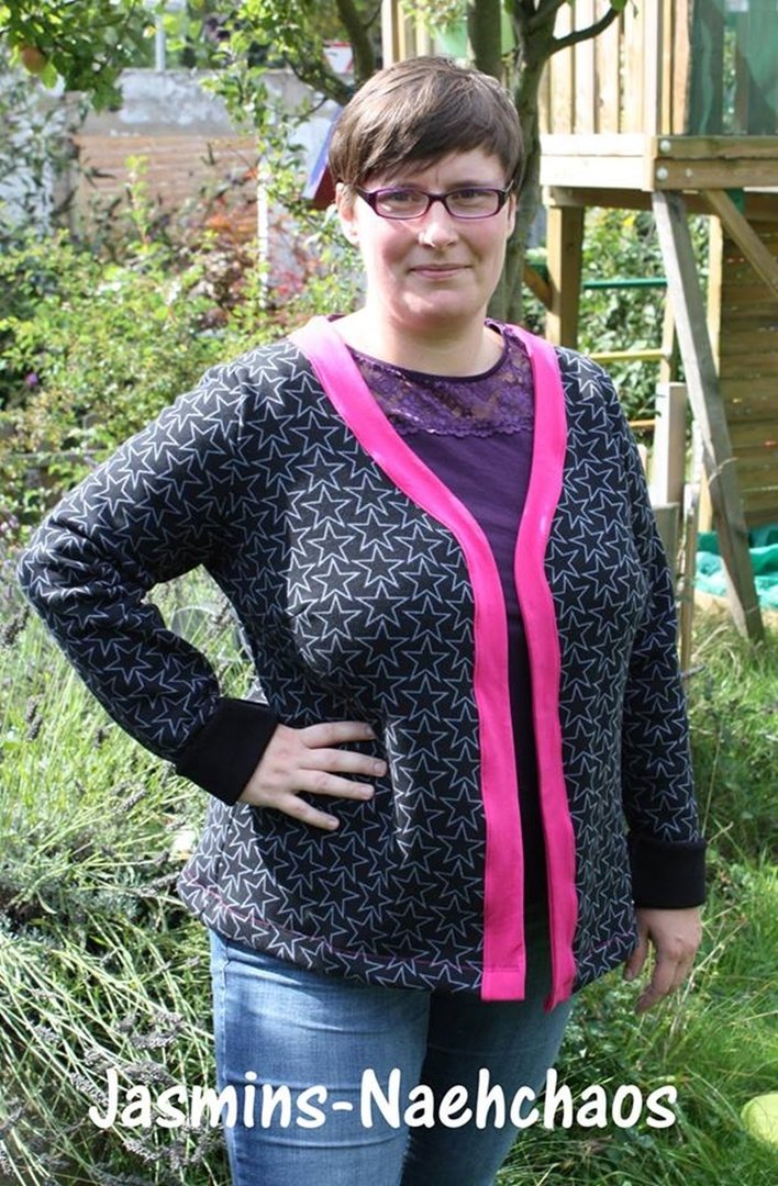 Papierschnittmuster lillesol women No.11 Cardigan *mit Video-Nähanleitung* ✂✂✂