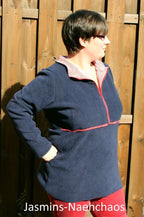 Designbeispiel: lillesol women No.12 Fleece-Pulli