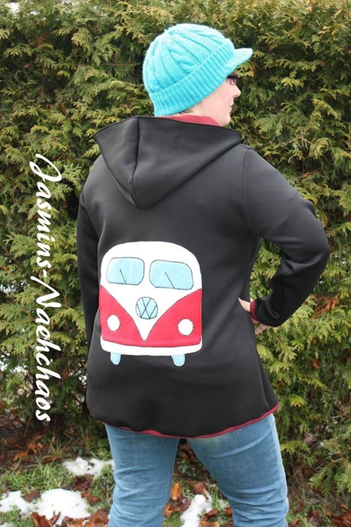 Designbeispiel: lillesol women No.15 Kapuzenjacke