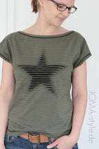 Ebook / Schnittmuster lillesol women No.4 Sommershirt *mit Video-Nähanleitung*