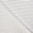 Jersey "Anker" gestreift - ecru/grau/blau