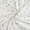 Jersey "Leaves" - ecru/pastell