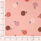 French Terry brusehd "Apples" - puder