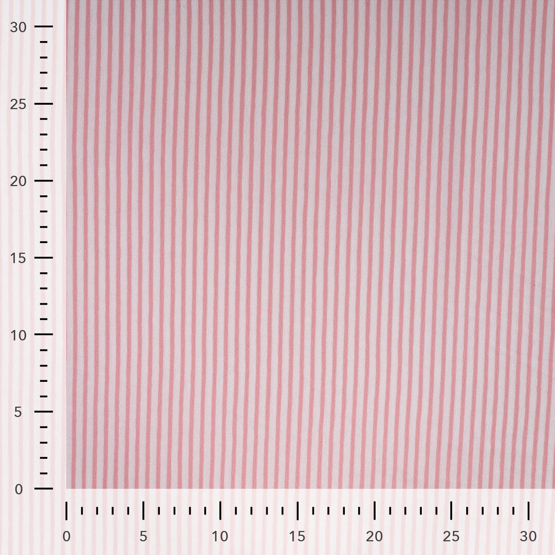Jersey "small stripes" - altrosa