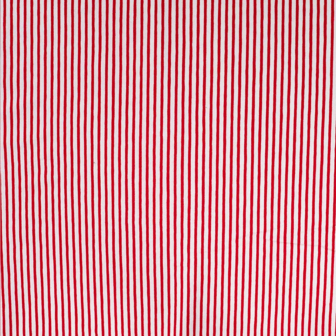 Jersey "small stripes" - rot