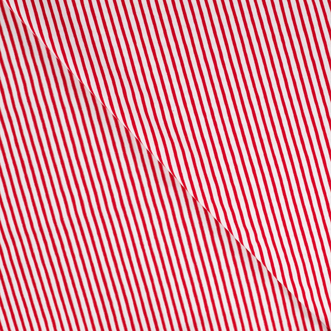 Jersey "small stripes" - rot