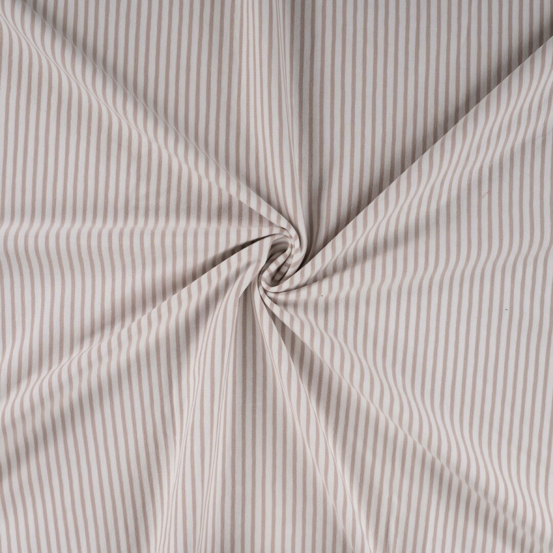 Jersey "small stripes" - sand