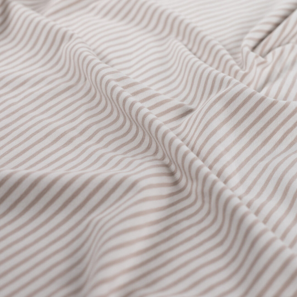 Jersey "small stripes" - sand