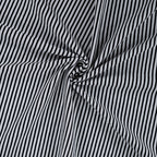 Jersey "small stripes" - schwarz