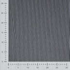 Jersey "small stripes" - schwarz