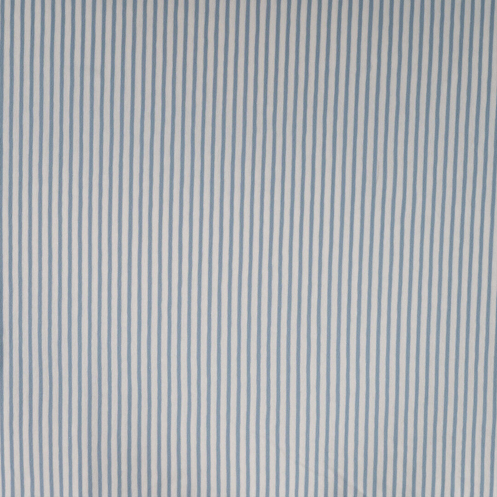 Jersey "small stripes" - rauchblau