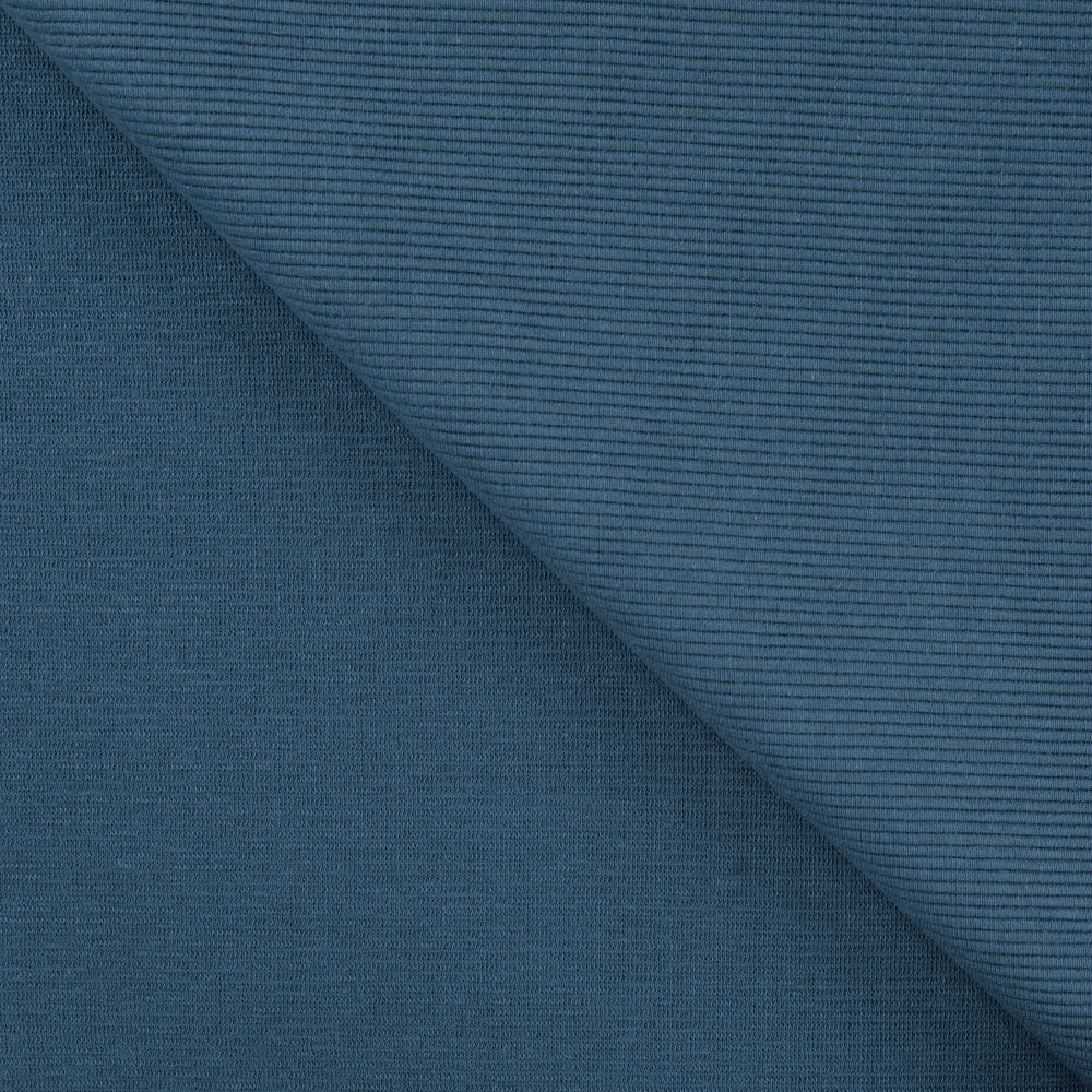 Ottoman Jersey - denim - Reststück 1,6M