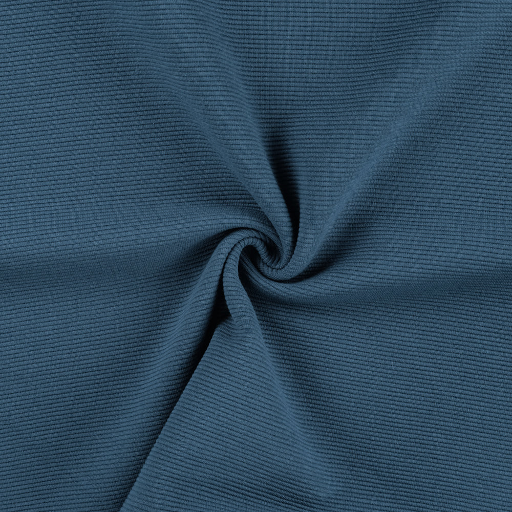 Ottoman Jersey - denim - Reststück 1,6M