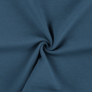 Ottoman Jersey - denim - Reststück 1,6M