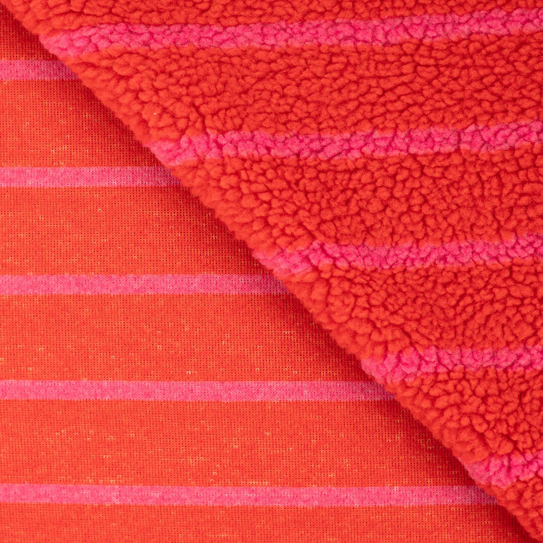 Teddystrick Stripes - rot