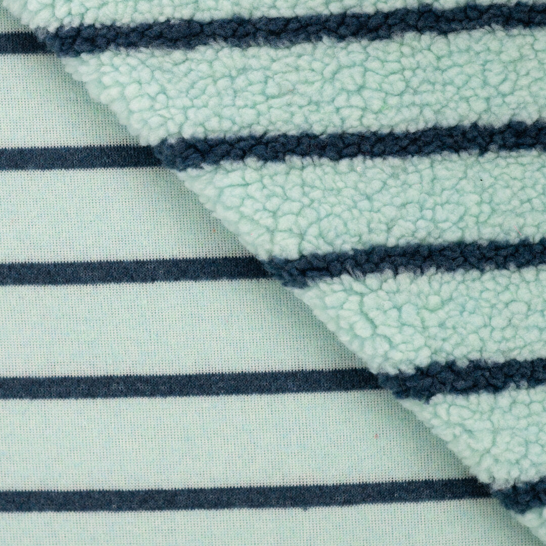 Teddystrick Stripes - aqua