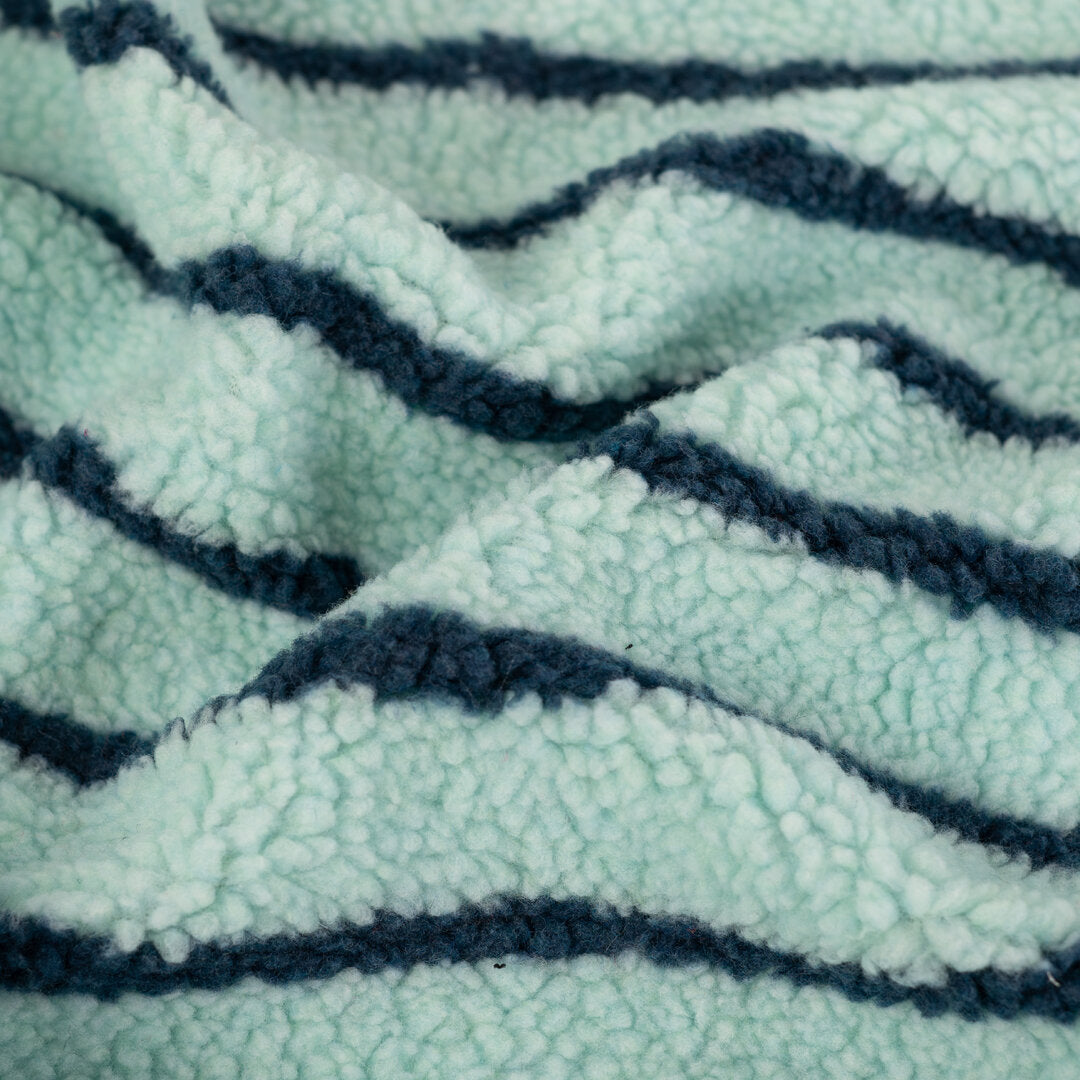 Teddystrick Stripes - aqua