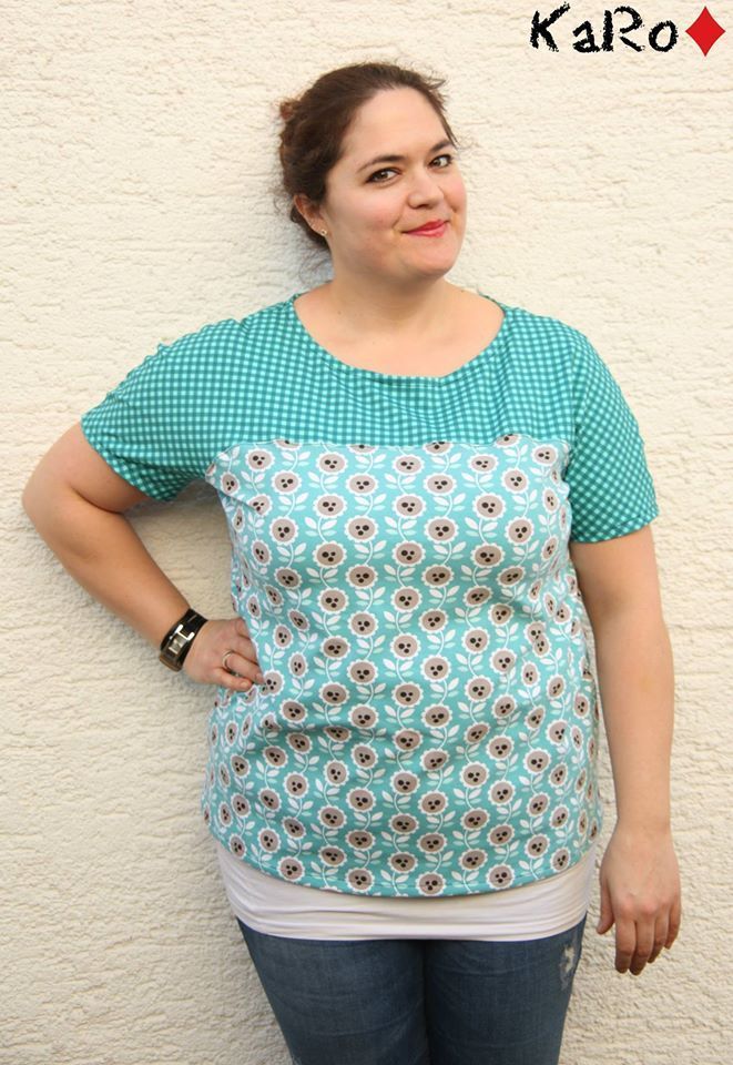 Designbeispiel: lillesol women No.28 Frühlingsshirt