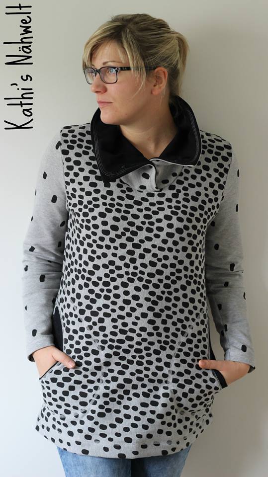 Designbeispiel: lillesol women No.13 Winterkombi Kleid & Shirt