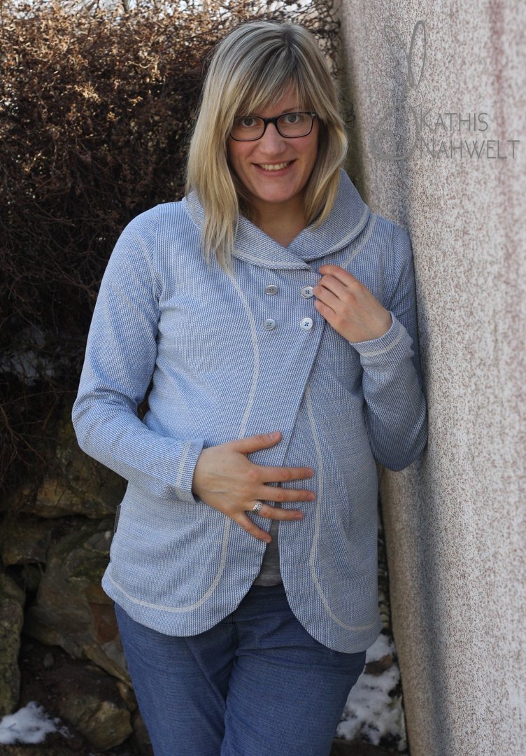 Ebook / Schnittmuster lillesol women No.33 Jacke Sierra *mit Video-Anleitung*