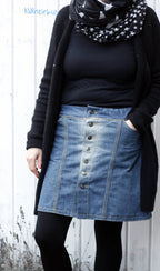 Designbeispiel: lillesol women No.40 Knopfrock