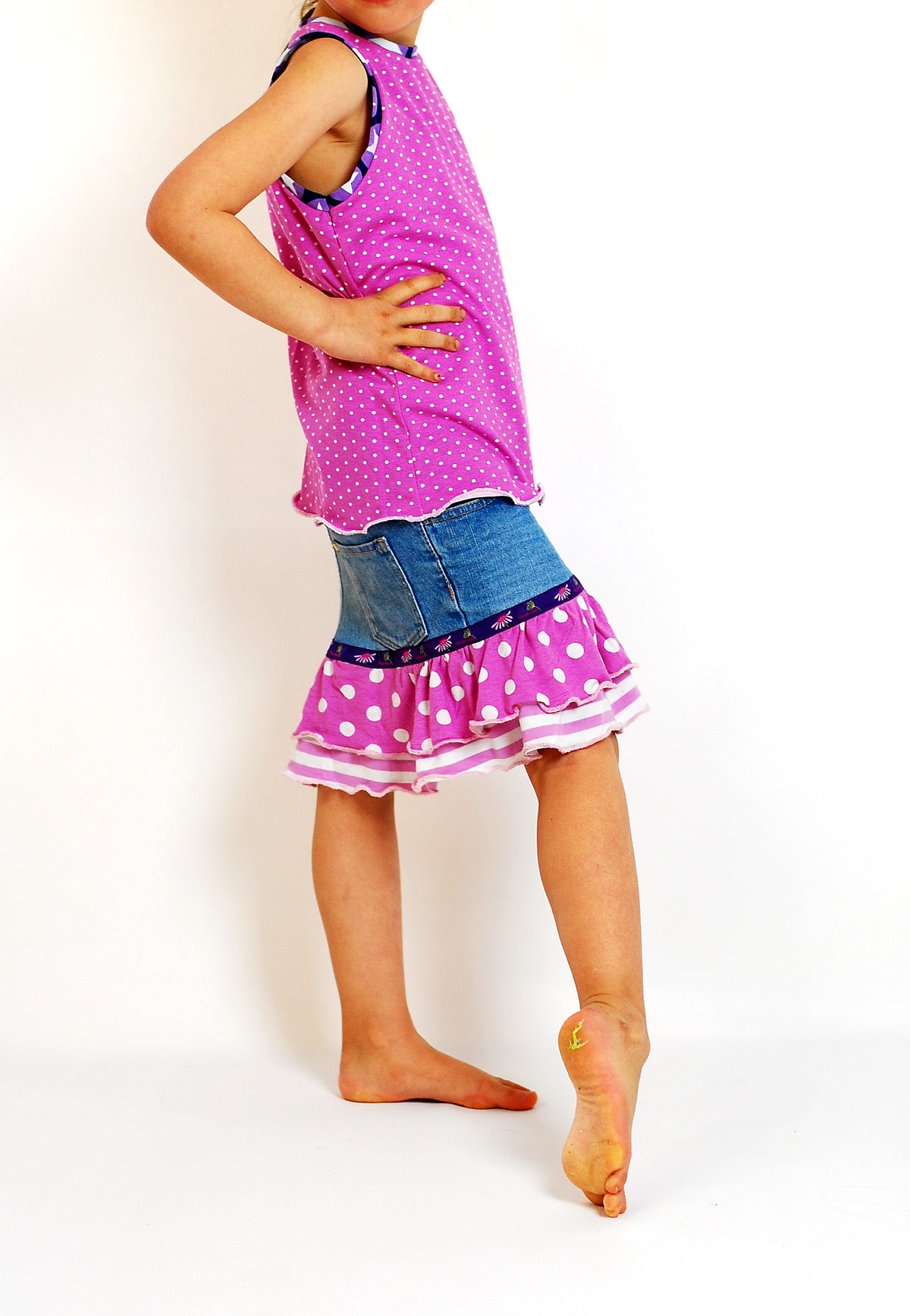 Ebook / Schnittmuster lillesol basic No.18 Sommerkombi Kleid und Top