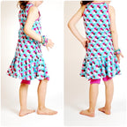 Designbeispiel: lillesol basic No.18 Sommerkombi Kleid und Top