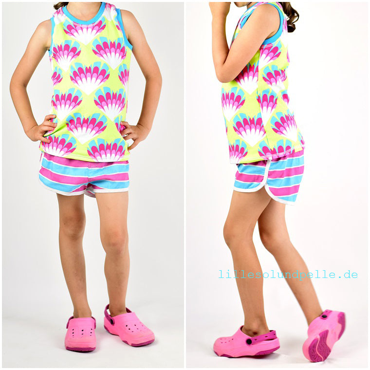 Ebook / Schnittmuster lillesol basic No.18 Sommerkombi Kleid und Top