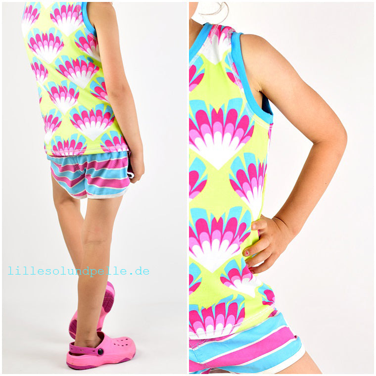 Ebook / Schnittmuster lillesol basic No.18 Sommerkombi Kleid und Top
