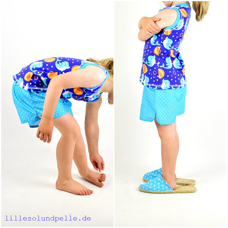 Ebook / Schnittmuster lillesol basic No.18 Sommerkombi Kleid und Top