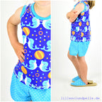 Ebook / Schnittmuster lillesol basic No.18 Sommerkombi Kleid und Top