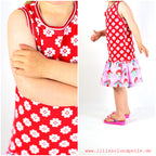 Ebook / Schnittmuster lillesol basic No.18 Sommerkombi Kleid und Top