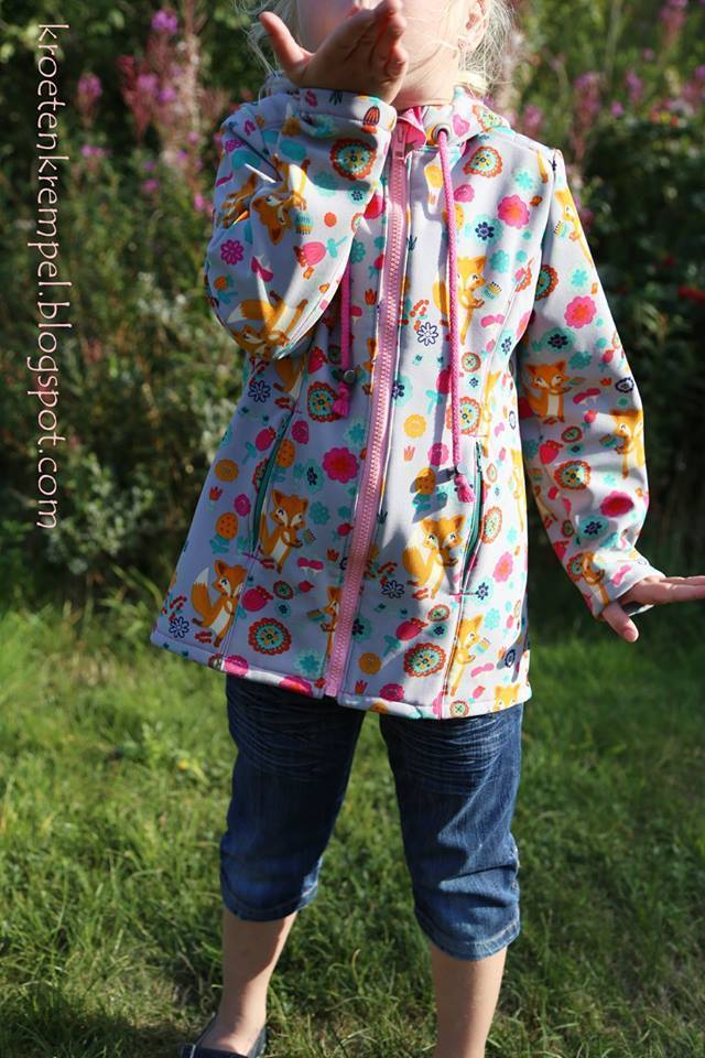 Designbeispiel: lillesol basics No.49 Softshelljacke